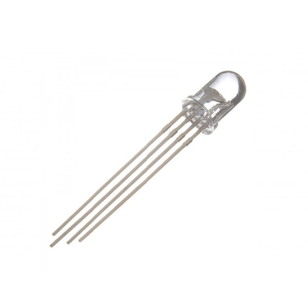 RGB LED - 5mm Helder - Common Cathode