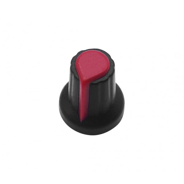 Potentiometer Knob Black-Red