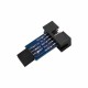 6-pin naar 10-pin verloop voor AVR programmer
