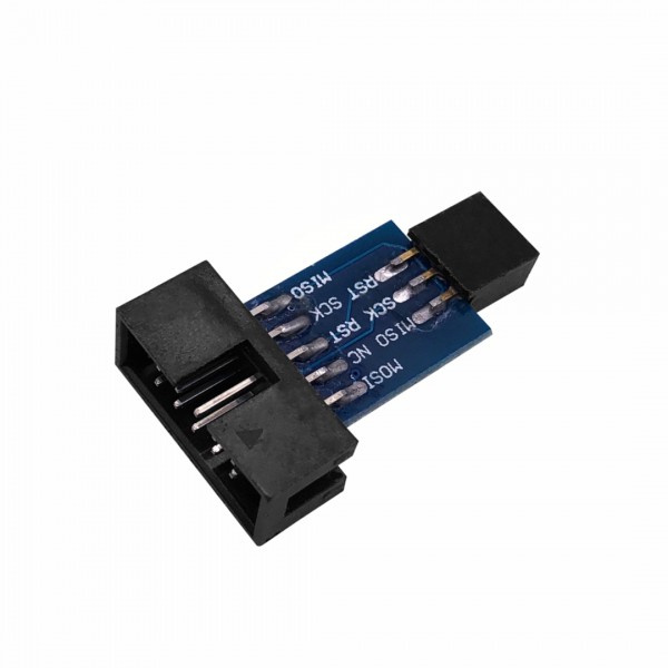 6-pin naar 10-pin verloop voor AVR programmer