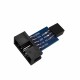 6-pin naar 10-pin verloop voor AVR programmer