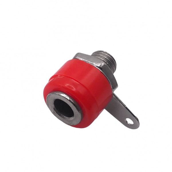 Banana Chassis Standard - Female - 4mm - Red