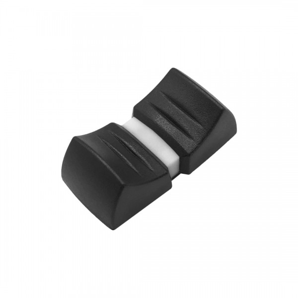 Slide Potmeterknop Zwart - 4mm