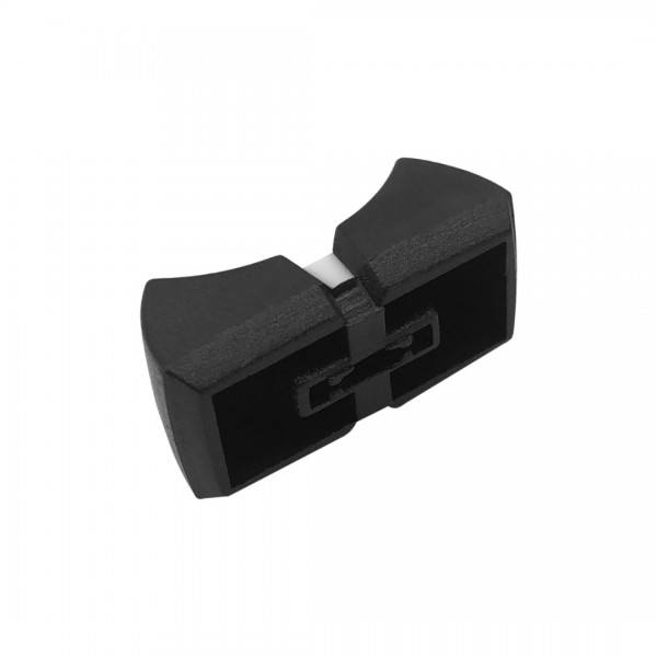 Slide Potmeterknop Zwart - 4mm
