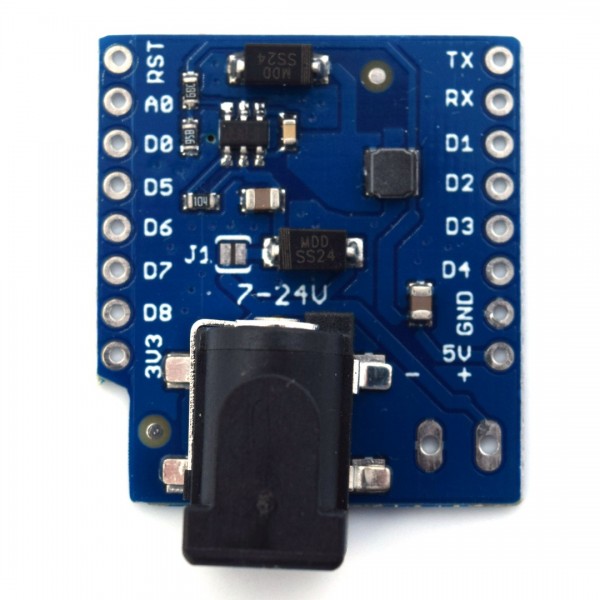 Wemos DC Power Shield for D1 Mini