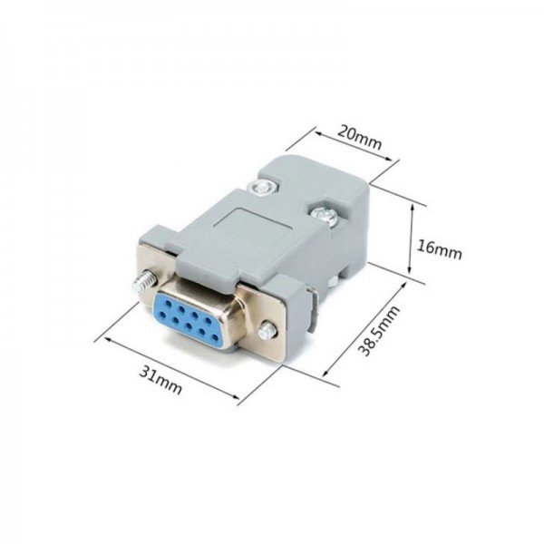 Enclosure for DB9 RS232 Connector
