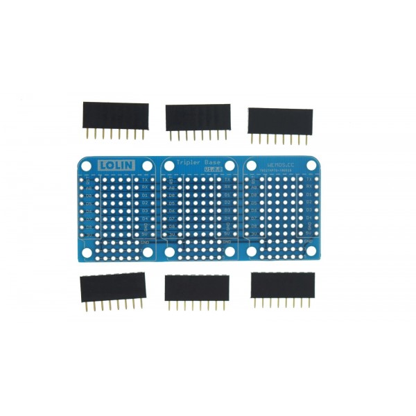 Wemos Triple Base for D1 Mini
