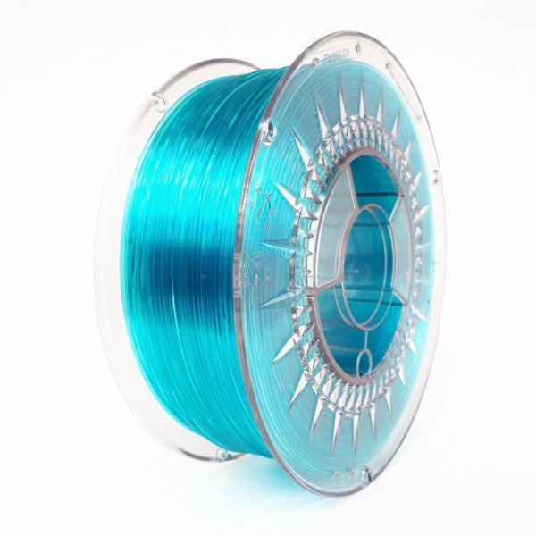 Devil Design PETG Filament 1.75mm - 1kg - Blauw Transparant