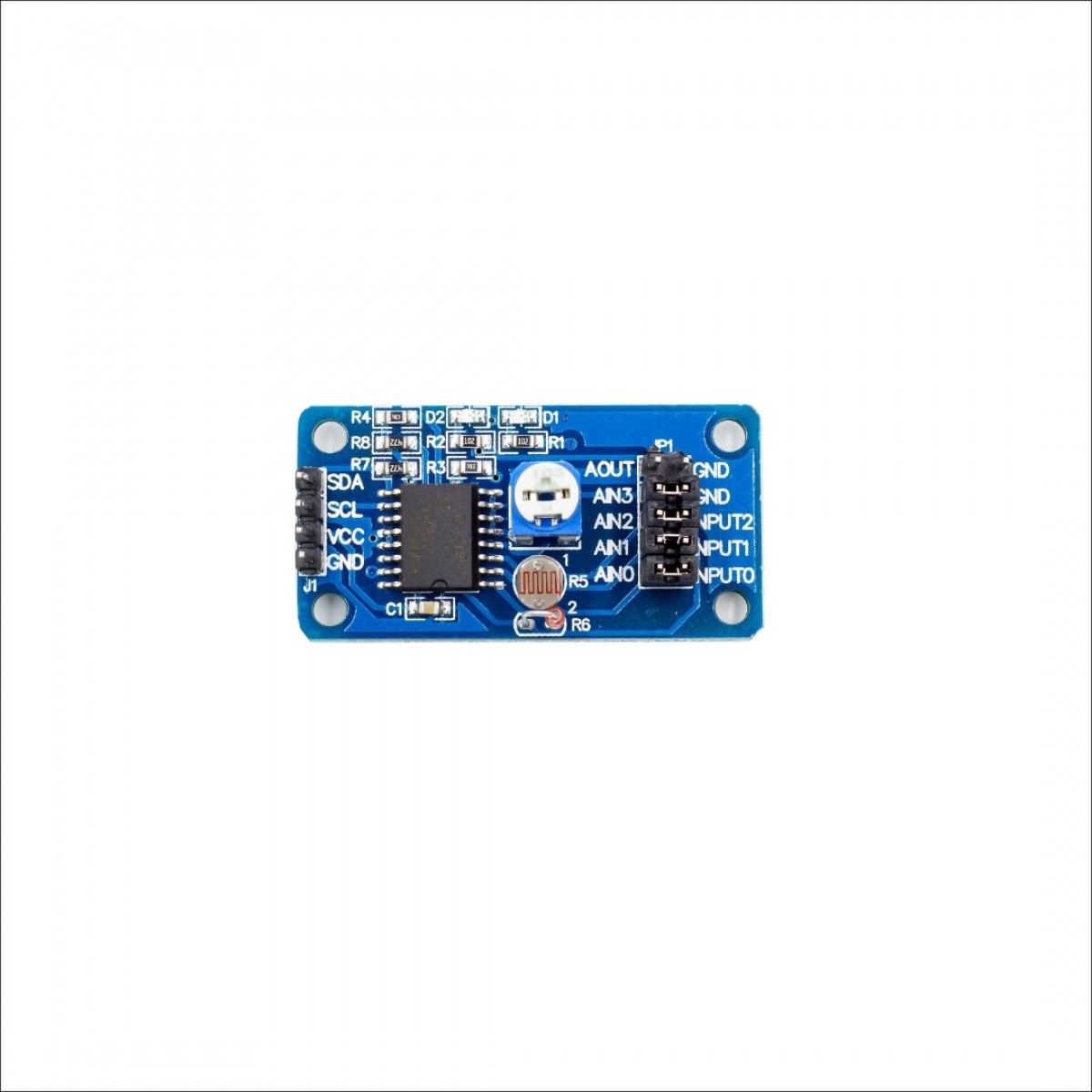 PCF8591 AD-DA Converter Module with Built-in Sensors - PCF8591