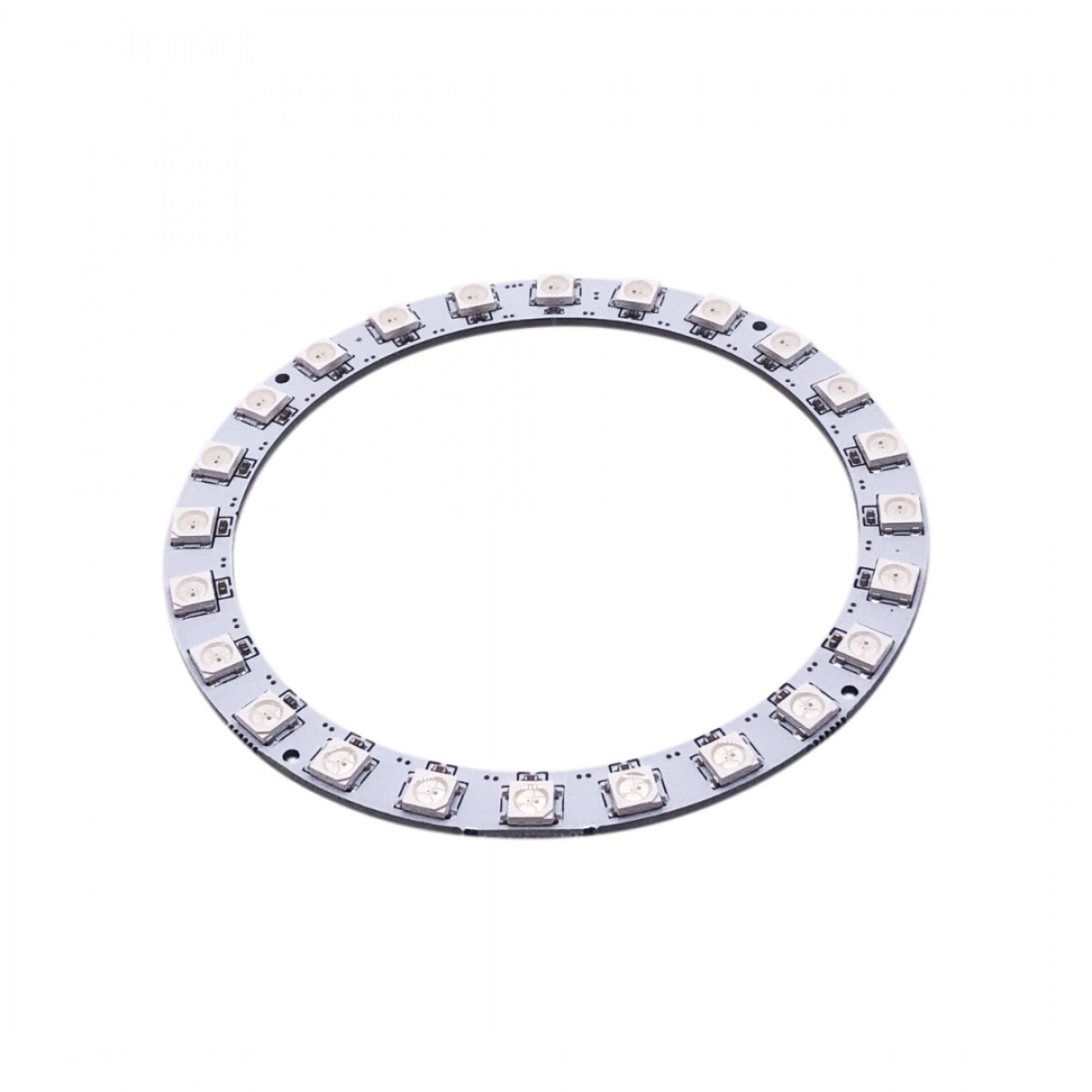 SK6812 Digital 5050 RGB LED Ring - 24 LEDs - White - SK6812RING24W