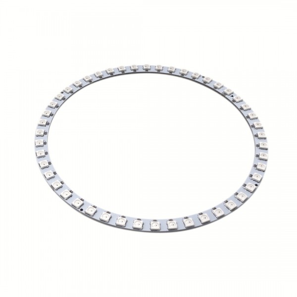 SK6812 Digital 5050 RGB LED Ring - 48 LEDs - White