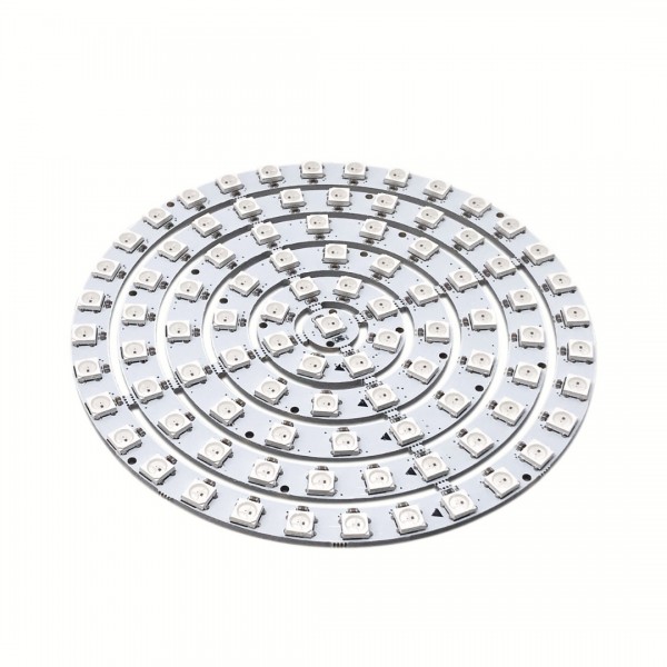 SK6812 Digital 5050 RGB LED Ring - 93 LEDs - White