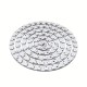SK6812 Digital 5050 RGB LED Ring - 93 LEDs - White
