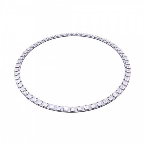 SK6812 Digital 5050 RGB LED Ring - 60 LEDs - White