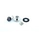 GX16-2 Connector Set - with Mount Plate