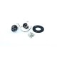 GX16-3 Connector Set - with Mount Plate