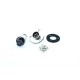 GX16-5 Connector Set - with Mount Plate