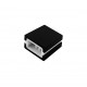 Slide Potentiometer Knob Black-White - 4mm - Small