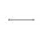 Membrane Keypad - 1 Button - Grey