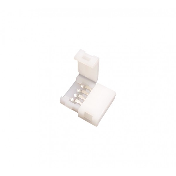 LED Strip Connector - 4p 10mm - Standard RGB-WS2813-WS2815 - 10 pieces