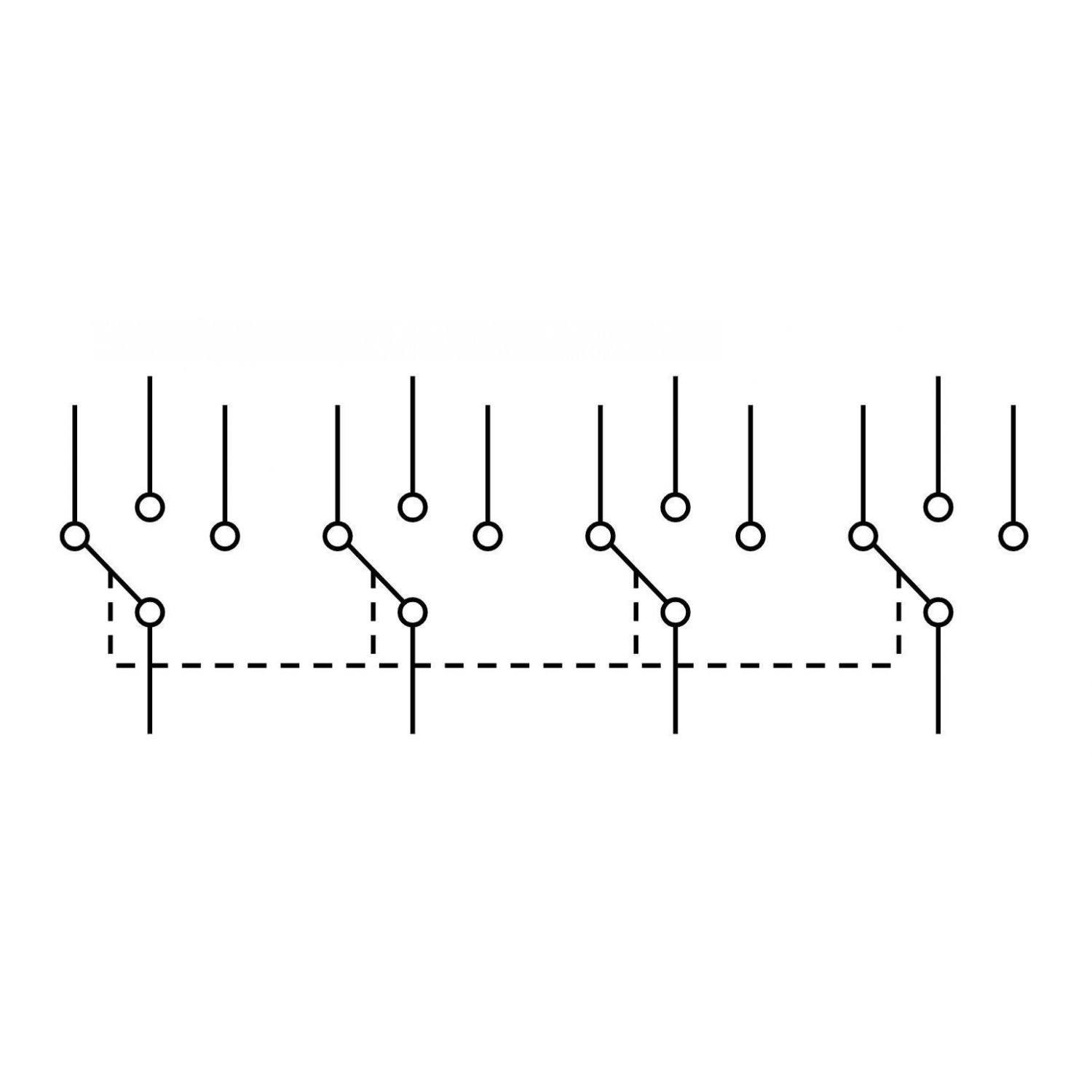 Rotary Switch 4x3 Positions ROTARYSWITCH4X3