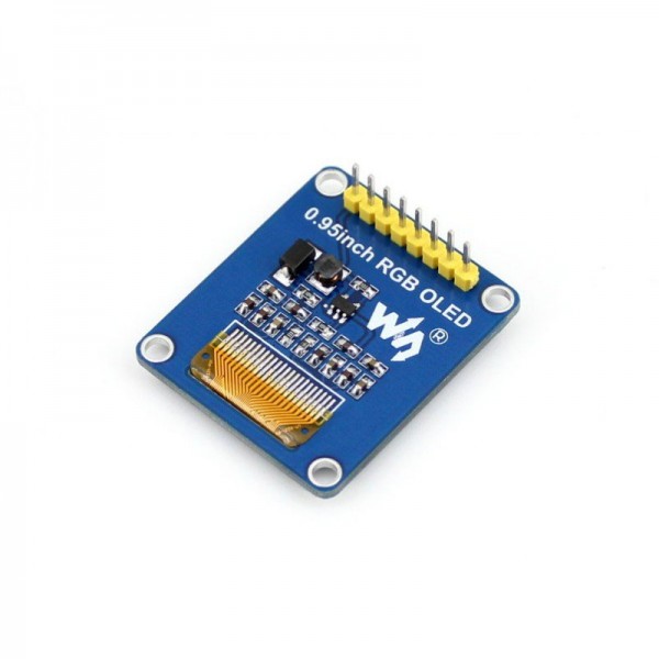Waveshare 0.95 inch RGB OLED (B) Display - 96*64 Pixels - SPI