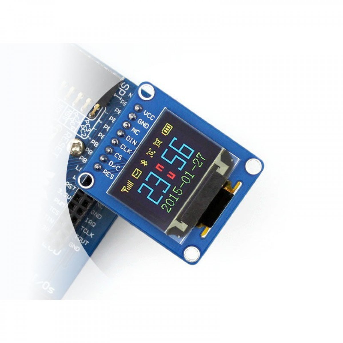Waveshare 0.95 inch RGB OLED (B) Display - 96*64 Pixels - SPI - WS-10514