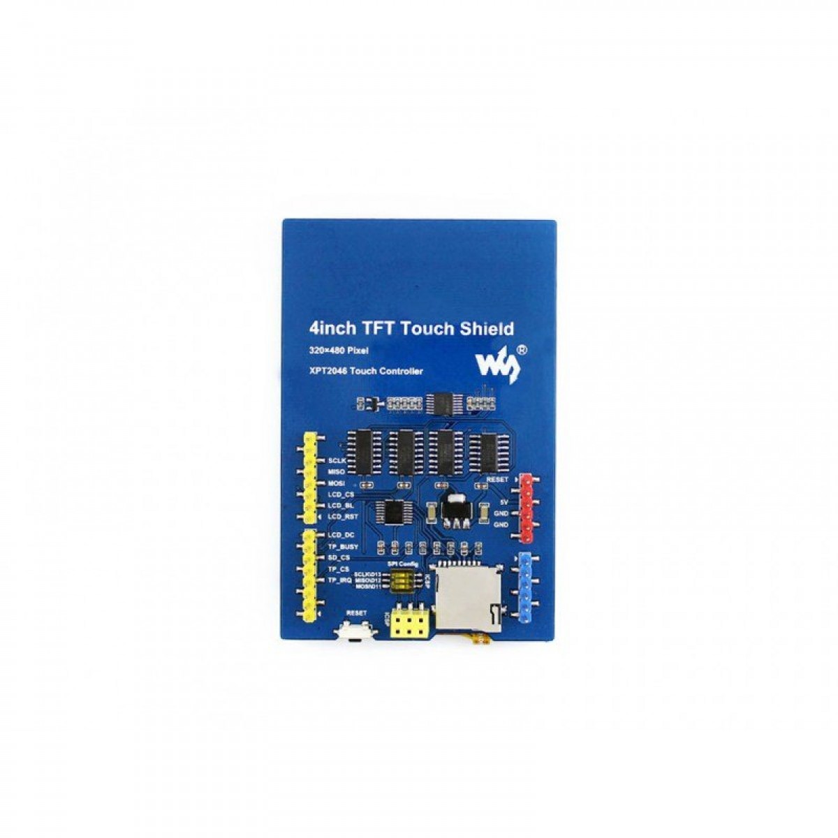 Waveshare 4 inch TFT Display Shield - 480*320 Pixels - with Touchscreen ...