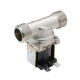 Solenoid Valve - Normally Closed - 12V DC - Nickel - G1/2
