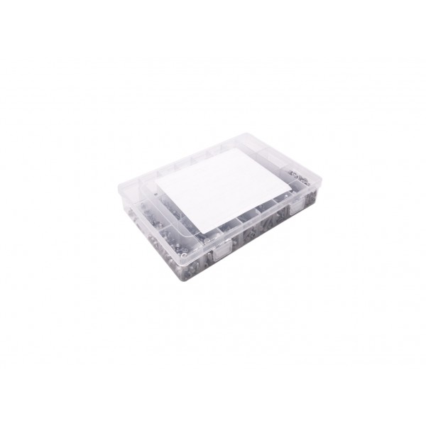 B-STOCK - Bolt Nut and Washer Set - M2-M3-M4 - including 3 Allen Keys - 1080 pieces