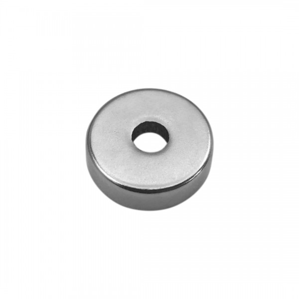 Neodymium Magnet 15x5mm - with 4mm Countersunk Mounting Hole