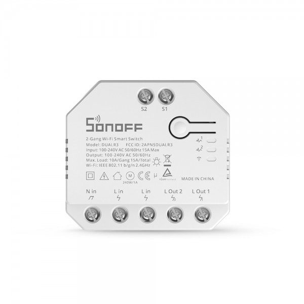 Sonoff Dual R3 - Wi-Fi Switch with Power Meter