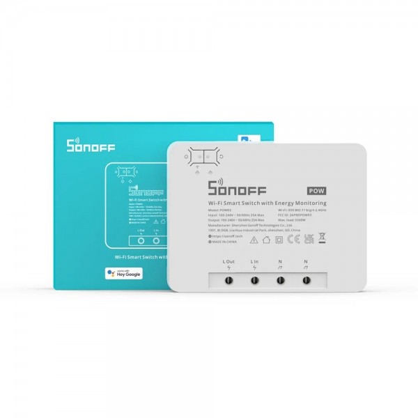 Sonoff POW R3 - Wi-Fi Switch with Power Meter