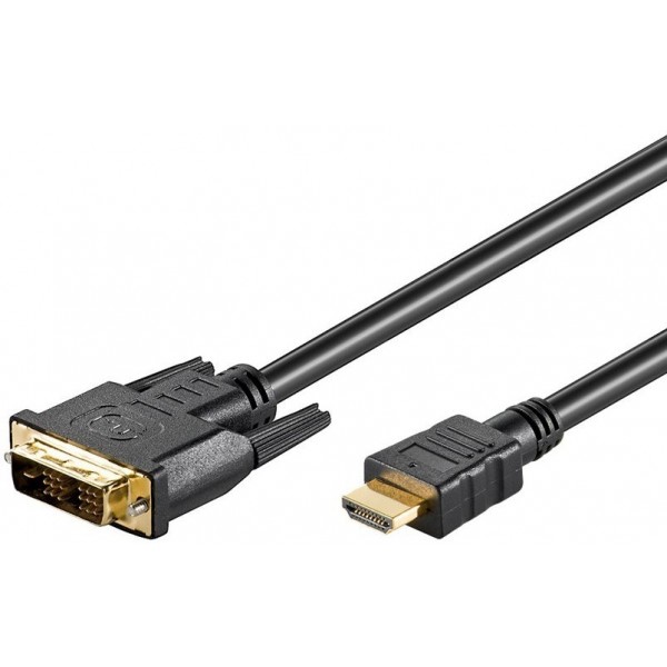 Goobay 51581 DVI-D to HDMI Cable - 3m