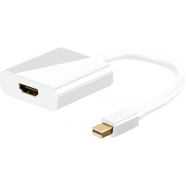 Goobay 67880 Mini DisplayPort to HDMI Female Cable - 4K 30Hz - 10cm