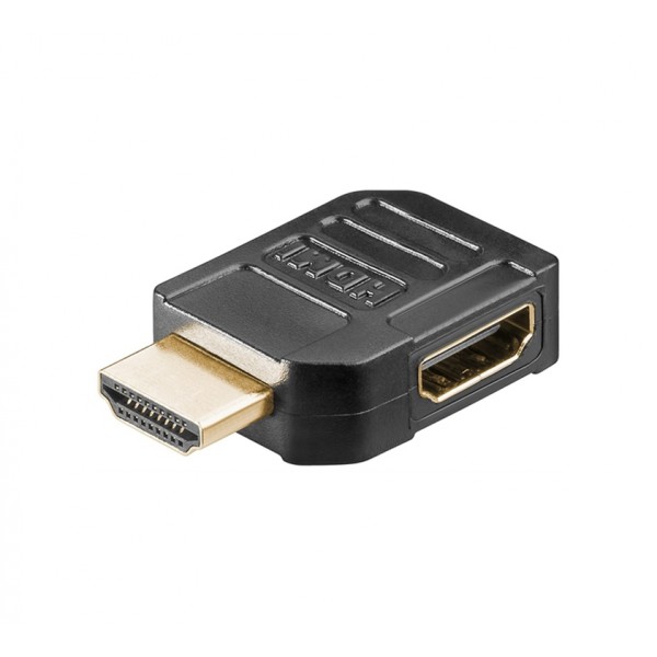 Goobay 51724 Angled HDMI Adapter - 4K 60Hz - 90° Horizontal