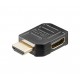 Goobay 51724 Angled HDMI Adapter - 4K 60Hz - 90° Horizontal