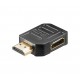 Goobay 51725 Haakse HDMI Adapter - 4K 60Hz - 270° Horizontaal