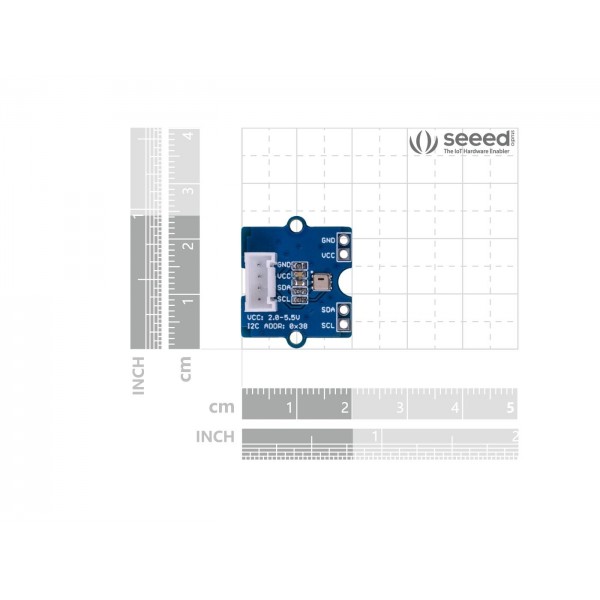 Seeed Studio Grove AHT20 Temperatuur- en Luchtvochtigheidssensor Module - I2C