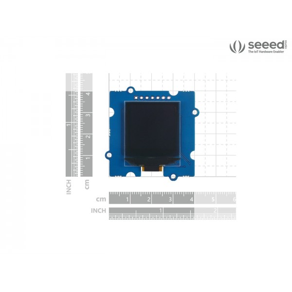 Seeed Studio Grove OLED Display 1.12 inch - 128*128 pixels - White - SH1107