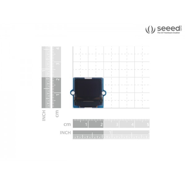 Seeed Studio Grove OLED Display 0.66 inch - 64*48 pixels - Wit - SSD1306