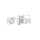Metal Push Button 16mm - Raised - Reset - with 3-6V Red LED Metal Push Button 16mm - Raised - Reset - with 3-6V Red LED
