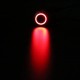 Metal Push Button 16mm - Raised - On-Off - with 3-6V Red LED