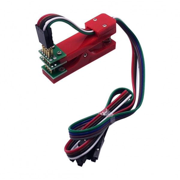Test Probe with Clamp - Pogo Pin 2x4p