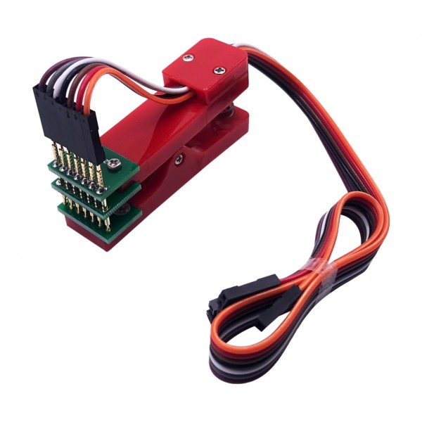 Test Probe with Clamp - Pogo Pin 1x7p