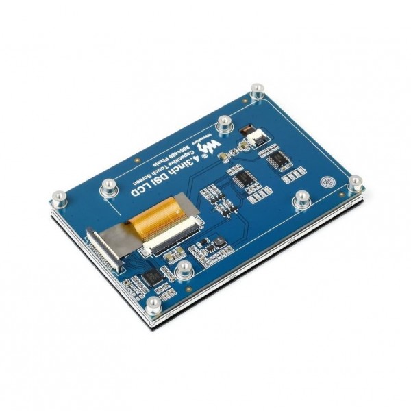 Waveshare 4.3 inch DSI IPS-TFT-LCD Display 800*480 with Touchscreen - for Raspberry Pi