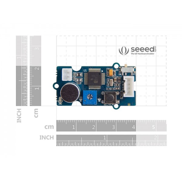 Seeed Studio Grove Recorder V3 - met Microfoon en Luidspreker