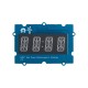 Seeed Studio Grove 0.54 inch Red Quad Alphanumeric Display - HT16K33