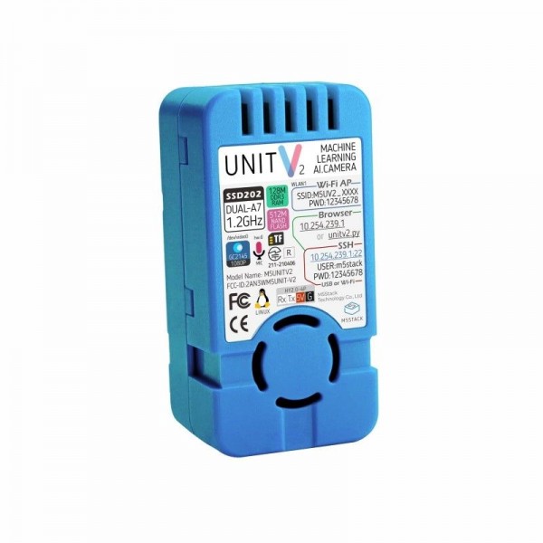M5Stack AI Camera Unit-V2 - SSD202D