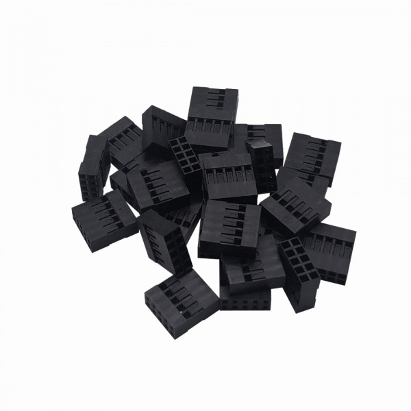 DuPont Compatible Plastic Connector Housing - 2x5P - 1000 pieces